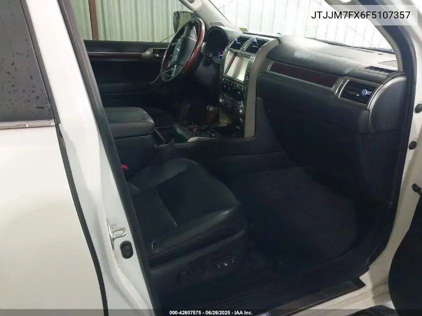 2015 Lexus Gx 460 Luxury VIN: JTJJM7FX6F5107357 Lot: 42607575