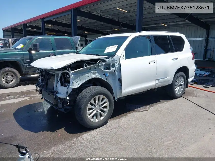 2016 Lexus Gx 460 VIN: JTJBM7FX7G5123671 Lot: 42542893