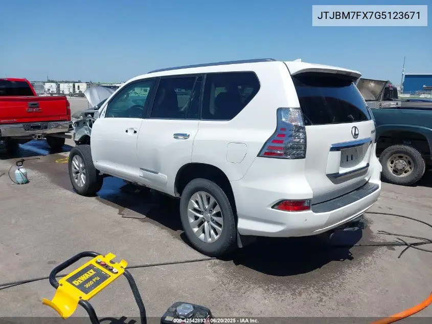 2016 Lexus Gx 460 VIN: JTJBM7FX7G5123671 Lot: 42542893