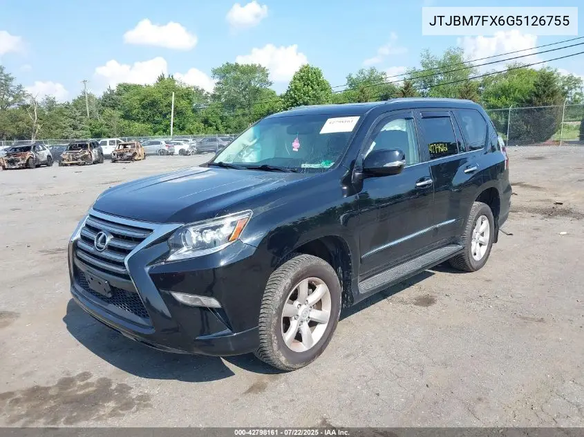 2016 Lexus Gx 460 VIN: JTJBM7FX6G5126755 Lot: 42798161