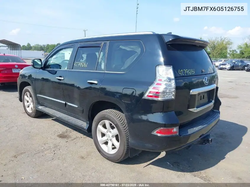 2016 Lexus Gx 460 VIN: JTJBM7FX6G5126755 Lot: 42798161