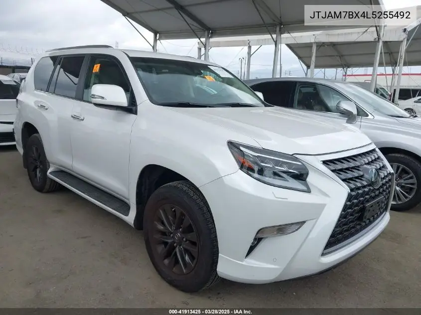 2020 Lexus Gx 460 Premium VIN: JTJAM7BX4L5255492 Lot: 41913425