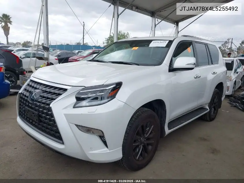 2020 Lexus Gx 460 Premium VIN: JTJAM7BX4L5255492 Lot: 41913425