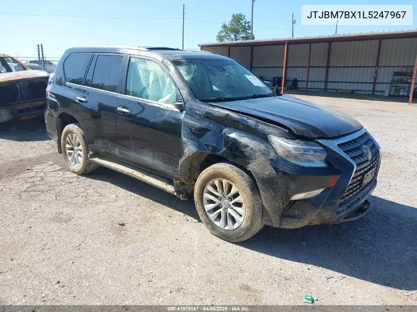 2020 Lexus Gx 460 VIN: JTJBM7BX1L5247967 Lot: 41978157