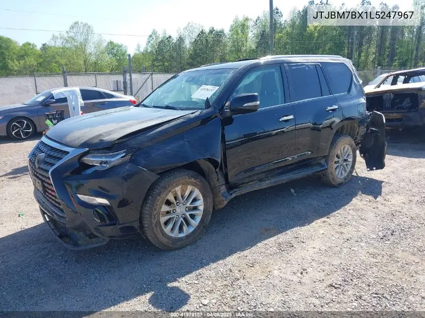 2020 Lexus Gx 460 VIN: JTJBM7BX1L5247967 Lot: 41978157