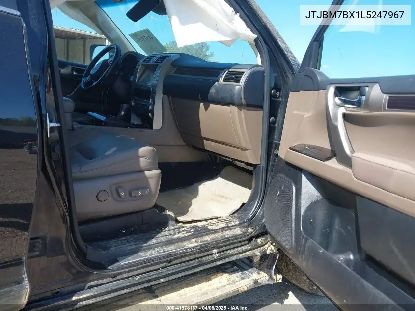 2020 Lexus Gx 460 VIN: JTJBM7BX1L5247967 Lot: 41978157