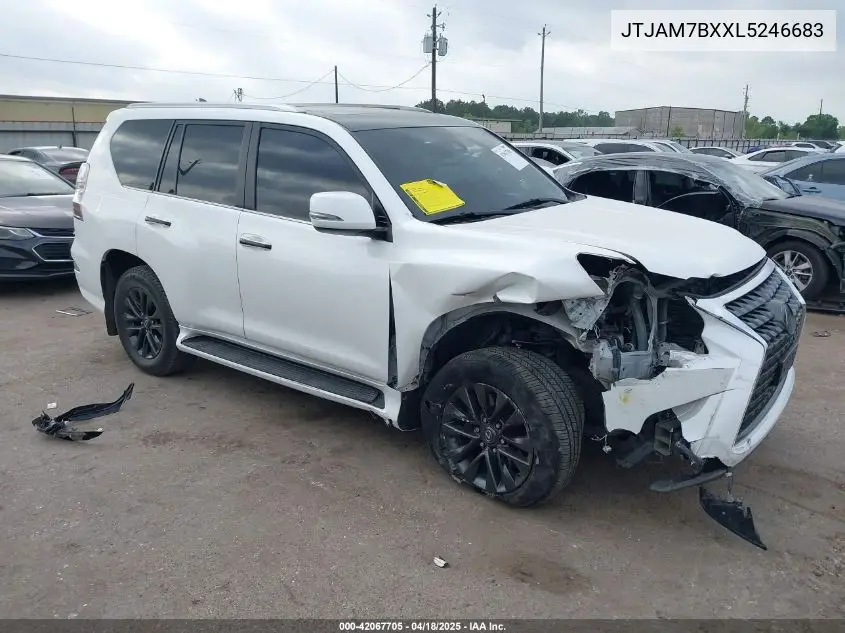 2020 Lexus Gx 460 Premium VIN: JTJAM7BXXL5246683 Lot: 42067705
