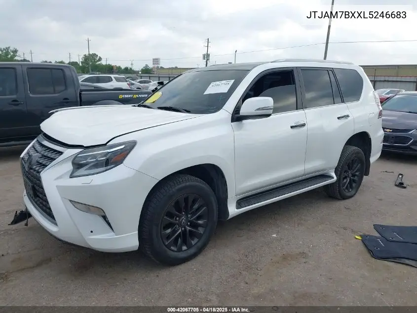 2020 Lexus Gx 460 Premium VIN: JTJAM7BXXL5246683 Lot: 42067705