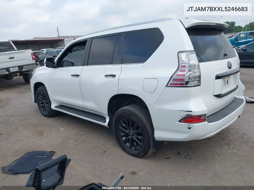 2020 Lexus Gx 460 Premium VIN: JTJAM7BXXL5246683 Lot: 42067705