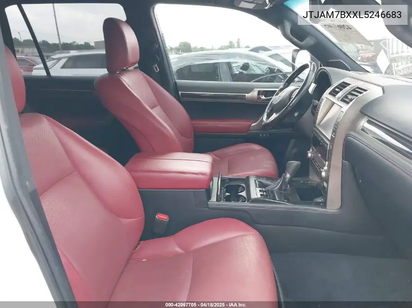 2020 Lexus Gx 460 Premium VIN: JTJAM7BXXL5246683 Lot: 42067705