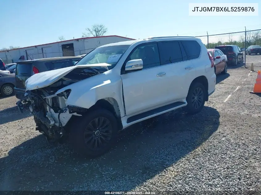 2020 Lexus Gx 460 Luxury VIN: JTJGM7BX6L5259876 Lot: 42108277