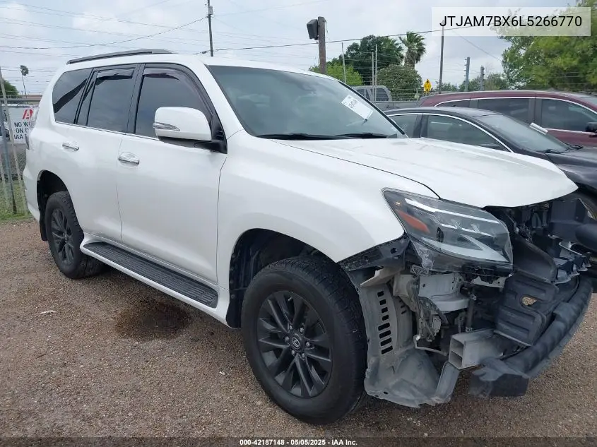 2020 Lexus Gx 460 Premium VIN: JTJAM7BX6L5266770 Lot: 42187148