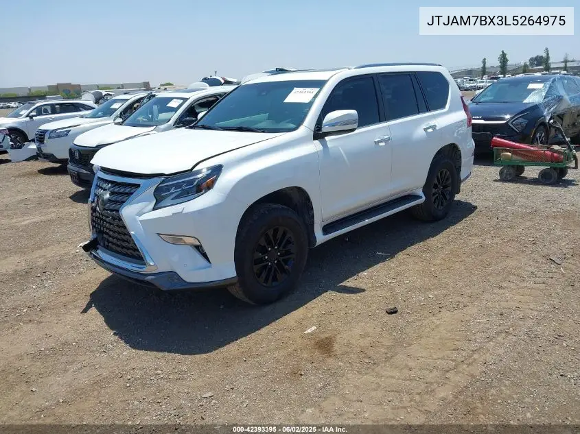 2020 Lexus Gx 460 Premium VIN: JTJAM7BX3L5264975 Lot: 42393395