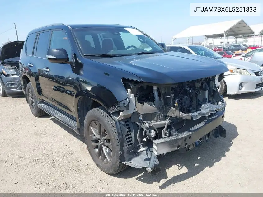 2020 Lexus Gx 460 Premium VIN: JTJAM7BX6L5251833 Lot: 42465939