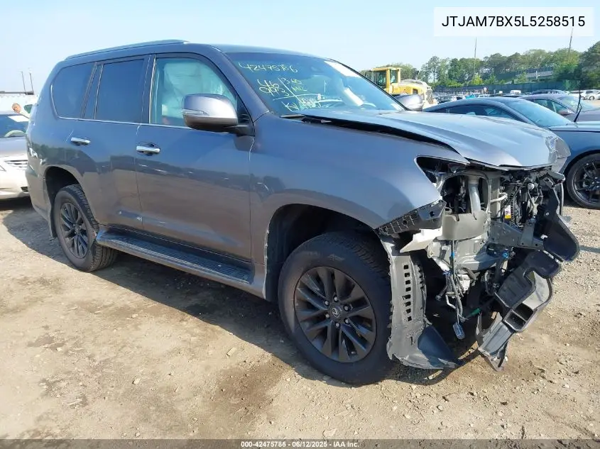 2020 Lexus Gx 460 Premium VIN: JTJAM7BX5L5258515 Lot: 42475786