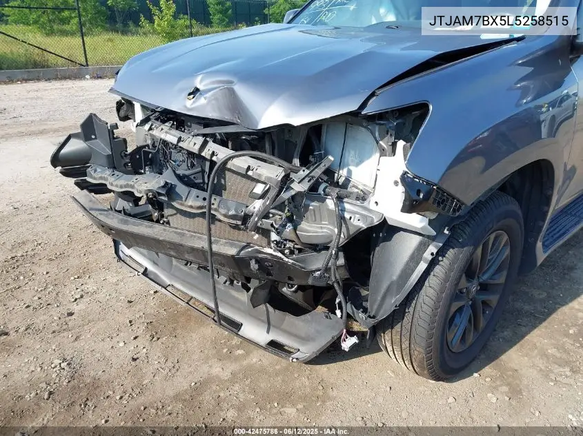 2020 Lexus Gx 460 Premium VIN: JTJAM7BX5L5258515 Lot: 42475786