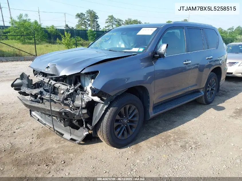2020 Lexus Gx 460 Premium VIN: JTJAM7BX5L5258515 Lot: 42475786