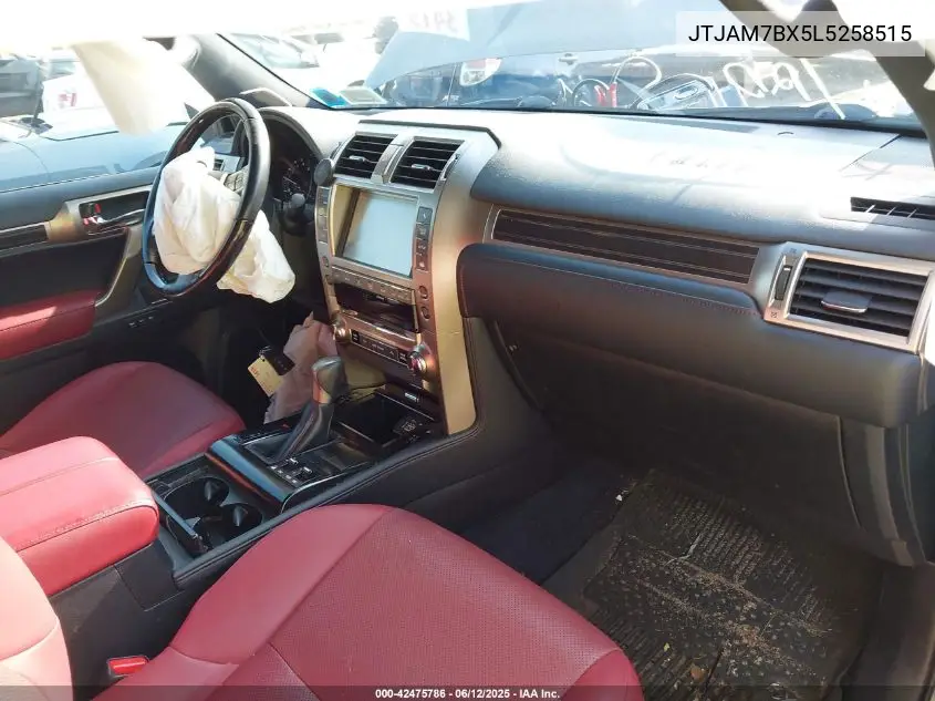 2020 Lexus Gx 460 Premium VIN: JTJAM7BX5L5258515 Lot: 42475786