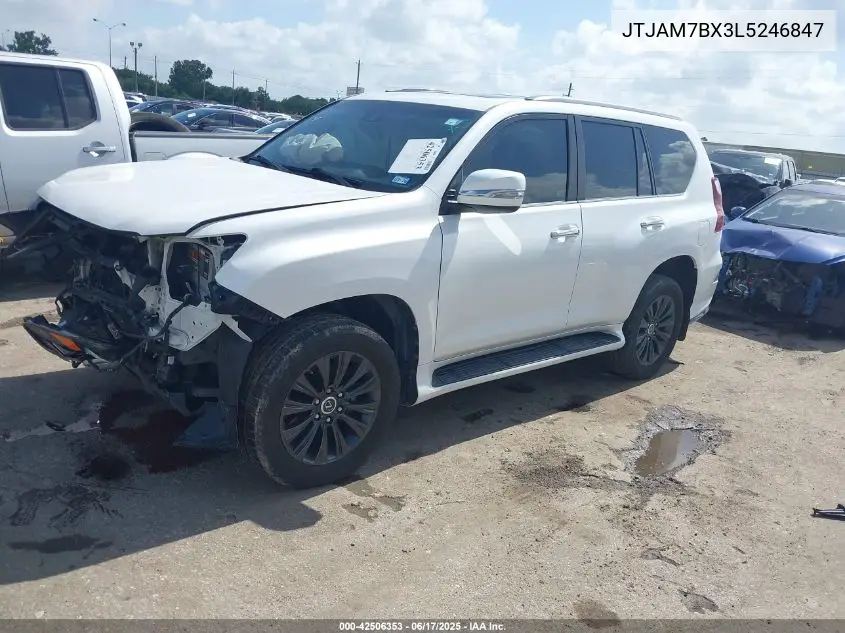 2020 Lexus Gx 460 Premium VIN: JTJAM7BX3L5246847 Lot: 42506353