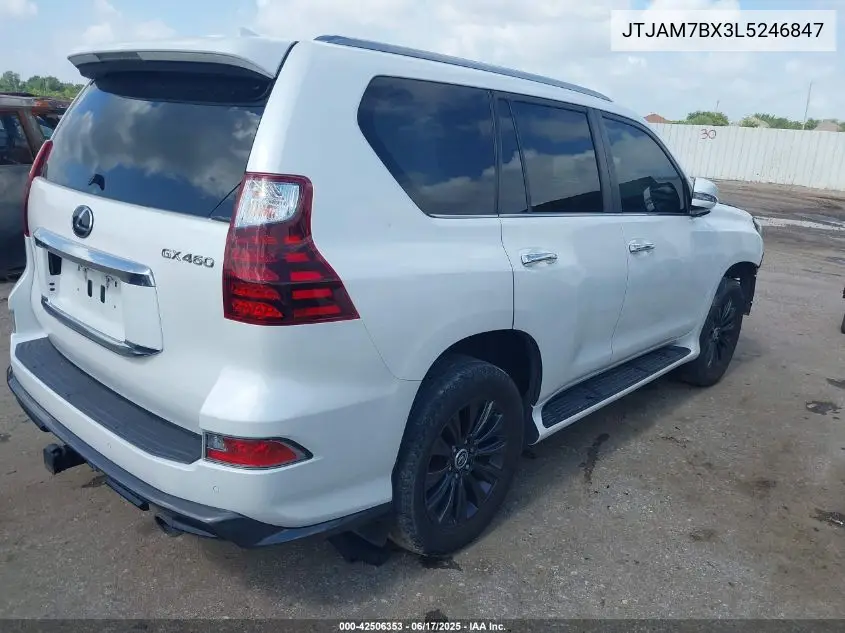 2020 Lexus Gx 460 Premium VIN: JTJAM7BX3L5246847 Lot: 42506353