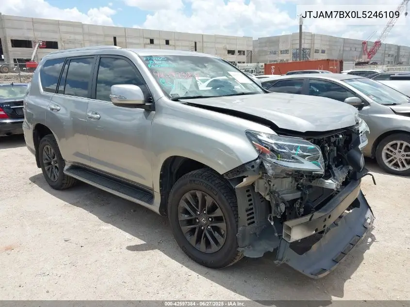 2020 Lexus Gx 460 Premium VIN: JTJAM7BX0L5246109 Lot: 42597384