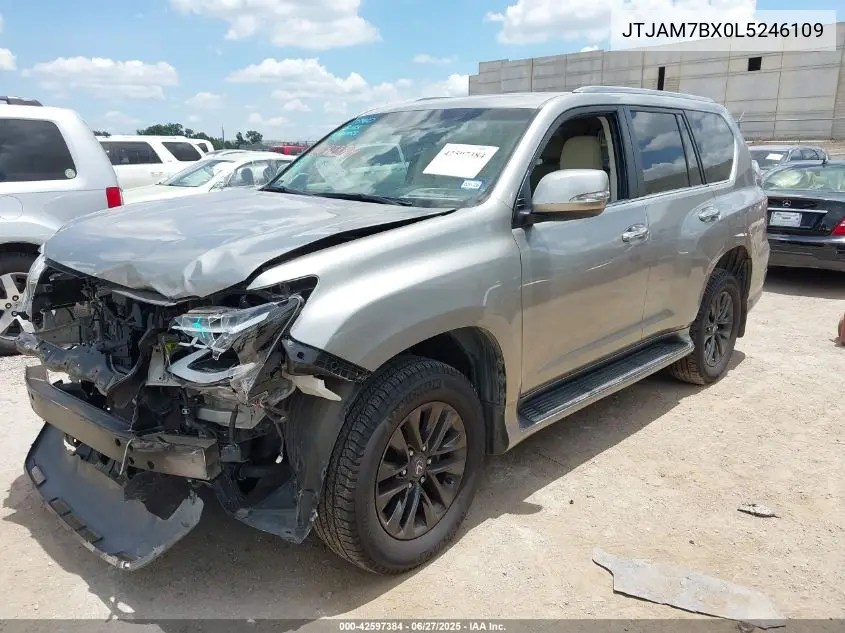 2020 Lexus Gx 460 Premium VIN: JTJAM7BX0L5246109 Lot: 42597384