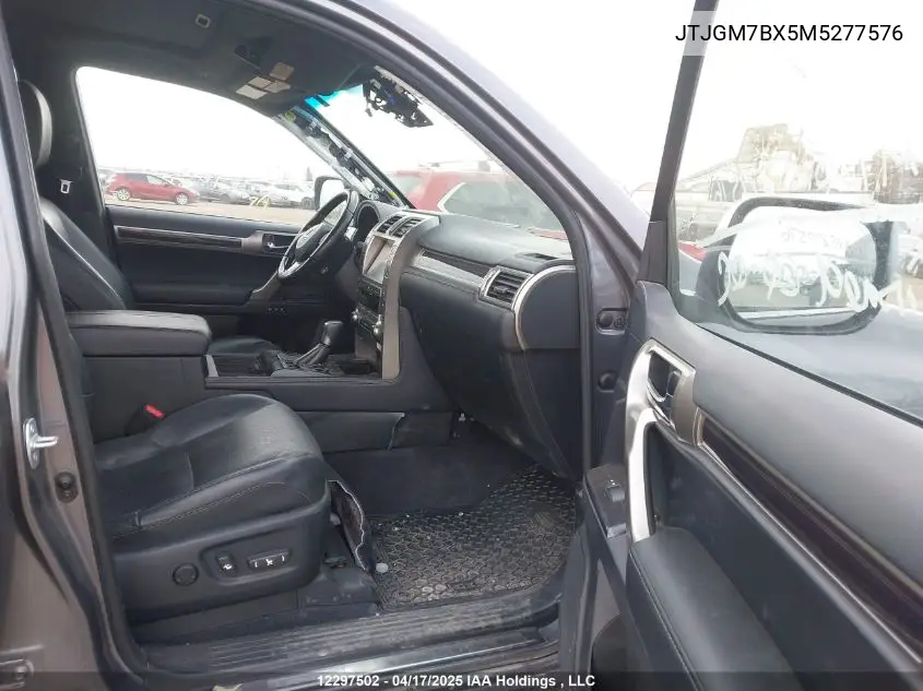 2021 Lexus Gx 460 Luxury VIN: JTJGM7BX5M5277576 Lot: 12297502