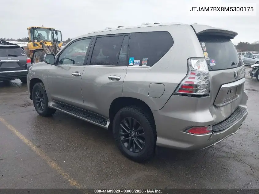 2021 Lexus Gx 460 Premium VIN: JTJAM7BX8M5300175 Lot: 41689029