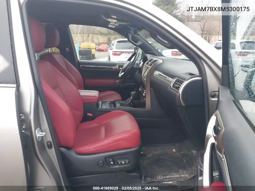 2021 Lexus Gx 460 Premium VIN: JTJAM7BX8M5300175 Lot: 41689029
