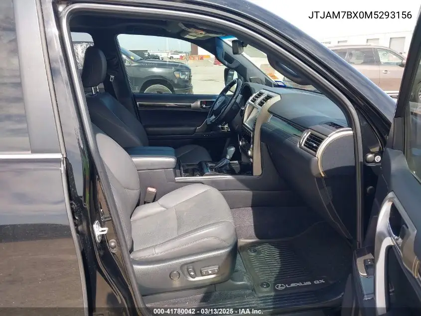 2021 Lexus Gx 460 Premium VIN: JTJAM7BX0M5293156 Lot: 41780042
