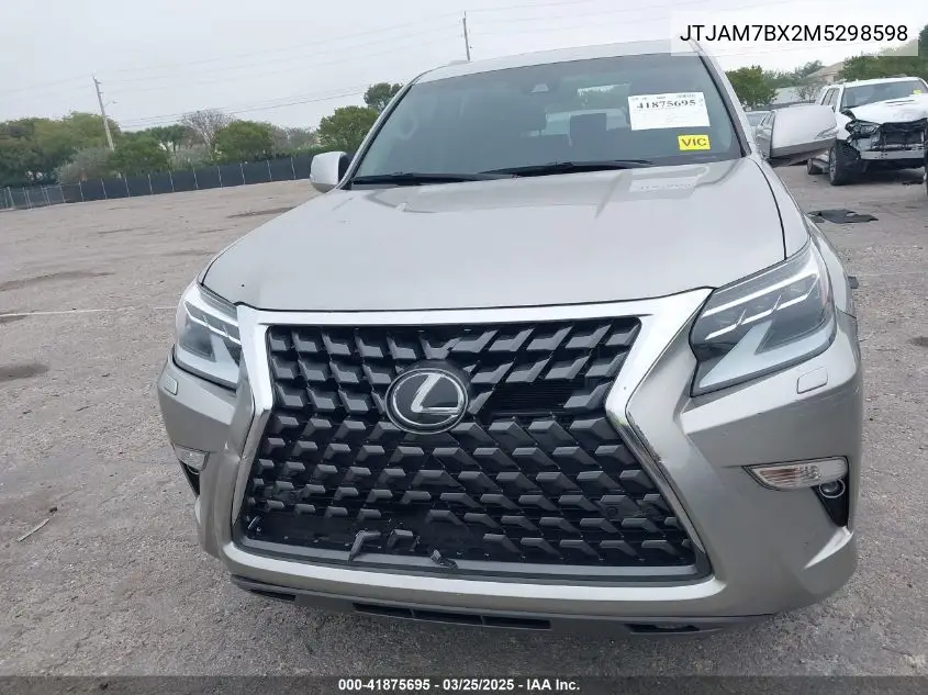 2021 Lexus Gx 460 Premium VIN: JTJAM7BX2M5298598 Lot: 41875695