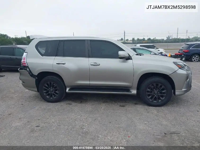 2021 Lexus Gx 460 Premium VIN: JTJAM7BX2M5298598 Lot: 41875695