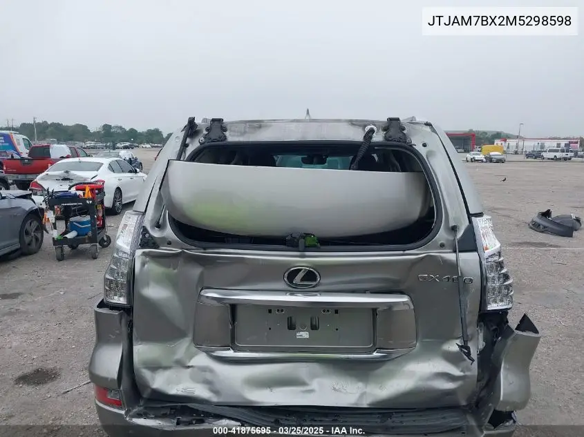 2021 Lexus Gx 460 Premium VIN: JTJAM7BX2M5298598 Lot: 41875695