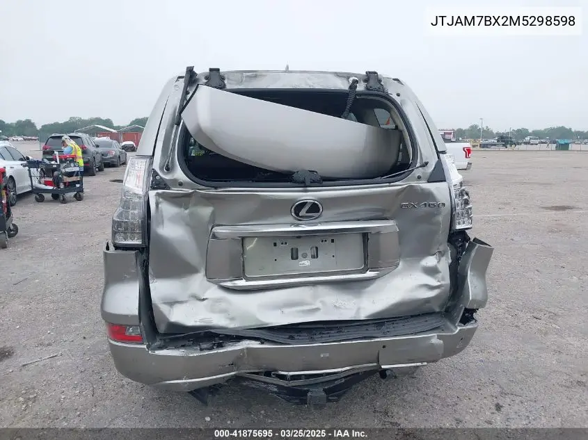 2021 Lexus Gx 460 Premium VIN: JTJAM7BX2M5298598 Lot: 41875695