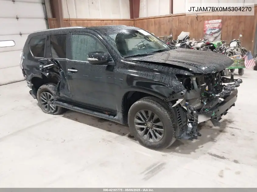 2021 Lexus Gx 460 Premium VIN: JTJAM7BX0M5304270 Lot: 42161775