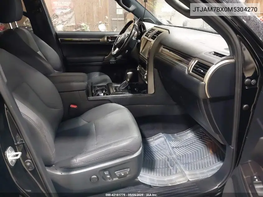 2021 Lexus Gx 460 Premium VIN: JTJAM7BX0M5304270 Lot: 42161775