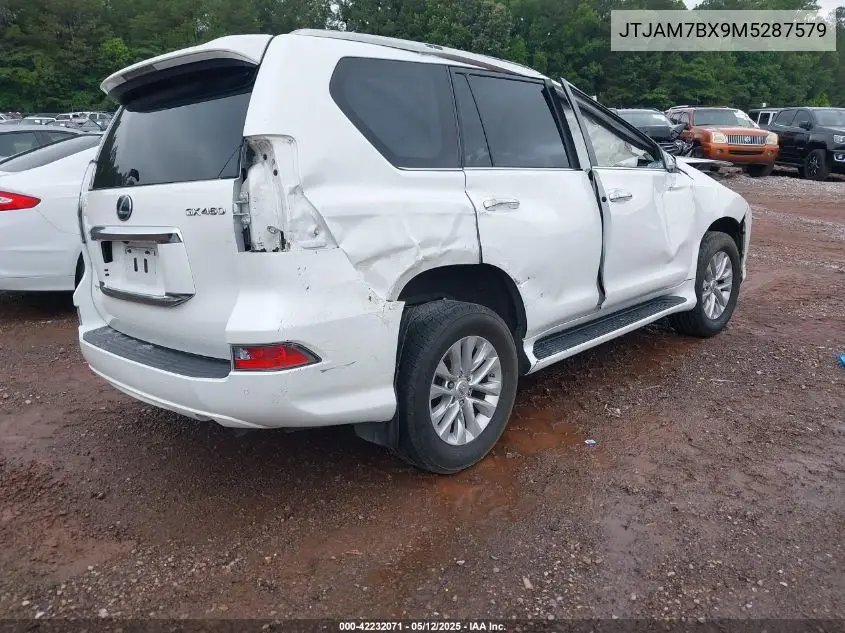 2021 Lexus Gx Premium VIN: JTJAM7BX9M5287579 Lot: 42232071