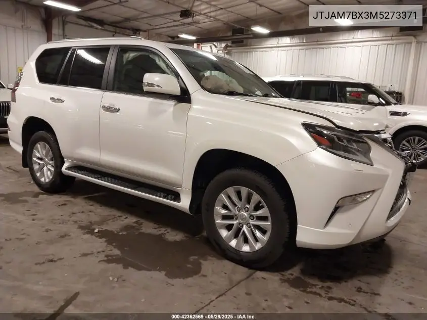 2021 Lexus Gx 460 Premium VIN: JTJAM7BX3M5273371 Lot: 42362569