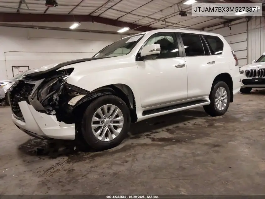 2021 Lexus Gx 460 Premium VIN: JTJAM7BX3M5273371 Lot: 42362569