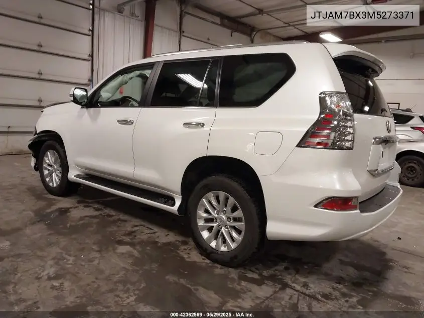 2021 Lexus Gx 460 Premium VIN: JTJAM7BX3M5273371 Lot: 42362569