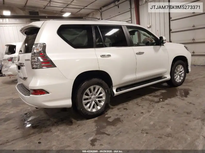 2021 Lexus Gx 460 Premium VIN: JTJAM7BX3M5273371 Lot: 42362569