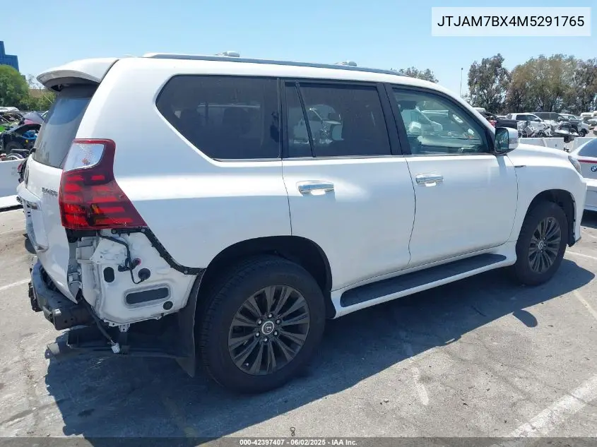 2021 Lexus Gx 460 Premium VIN: JTJAM7BX4M5291765 Lot: 42397407