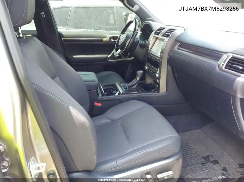 2021 Lexus Gx 460 Premium VIN: JTJAM7BX7M5298256 Lot: 42439636