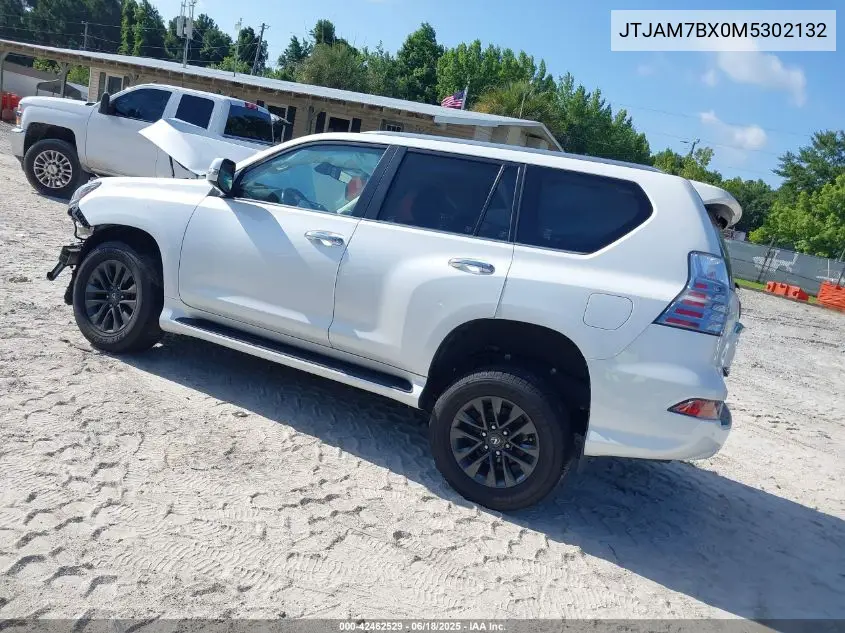2021 Lexus Gx 460 Premium VIN: JTJAM7BX0M5302132 Lot: 42462529