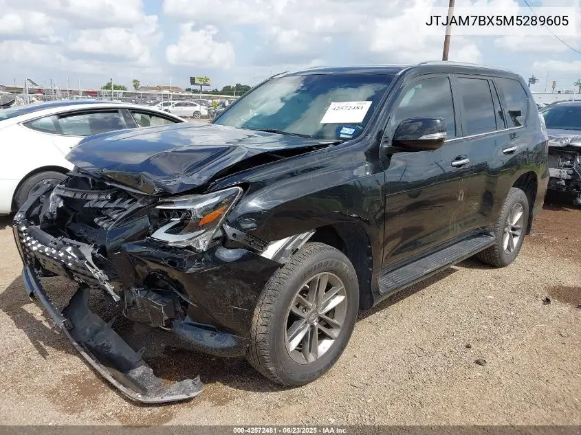 2021 Lexus Gx 460 Premium VIN: JTJAM7BX5M5289605 Lot: 42572481