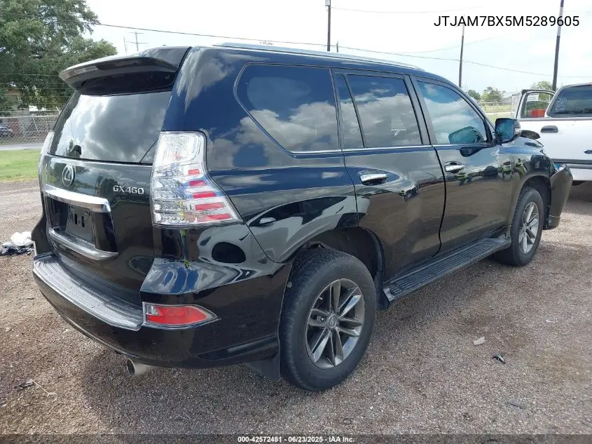2021 Lexus Gx 460 Premium VIN: JTJAM7BX5M5289605 Lot: 42572481