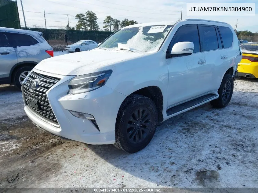2022 Lexus Gx 460 Premium VIN: JTJAM7BX5N5304900 Lot: 41373401