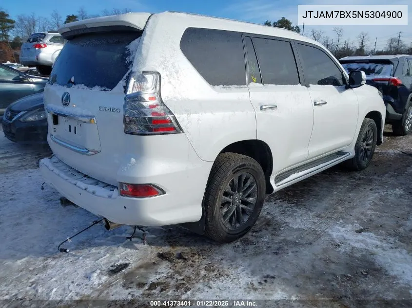 2022 Lexus Gx 460 Premium VIN: JTJAM7BX5N5304900 Lot: 41373401