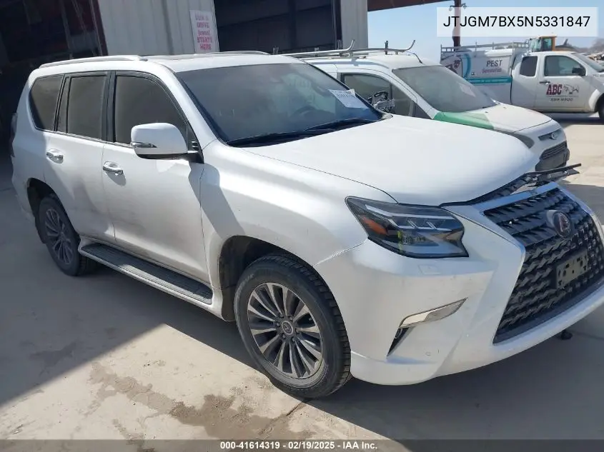 2022 Lexus Gx 460 Luxury VIN: JTJGM7BX5N5331847 Lot: 41614319