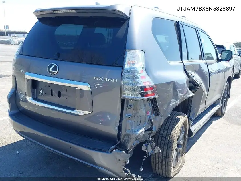 2022 Lexus Gx 460 Premium VIN: JTJAM7BX8N5328897 Lot: 42058548